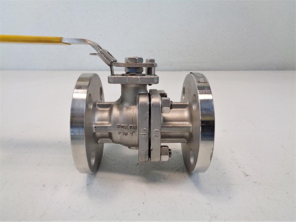 Flow-Tek 1" 150# CF8M 2-Piece Flanged Ball Valve F15-1